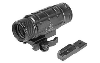 UTG 3X Sight Magnifier w/ Max Strength QD Picatinny Mount ~ SCP MF3WQ
