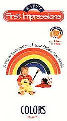 Babys First Impressions Colors VHS, 1996