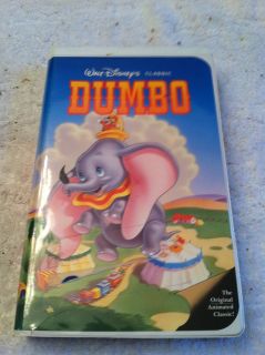 Dumbo (VHS, 1998) Disney Video Movie Clam Shell