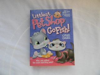 Vintage Card Board Game Little Pet Shop Go Fish COMPLETE