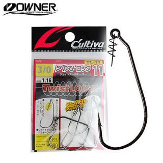 Owner Cultiva Twist Lock Fishing Worm Hook TL 11 #3/0 /Japan Ver. High 