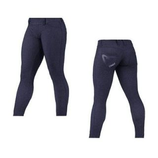 NEW Zumba Heart Jeggings Blue XL