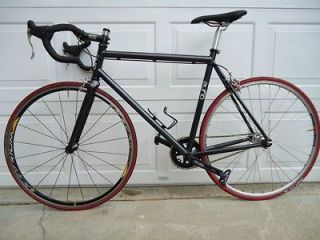 Black Fixed Gear Bike (Fixie) 52cm Frame