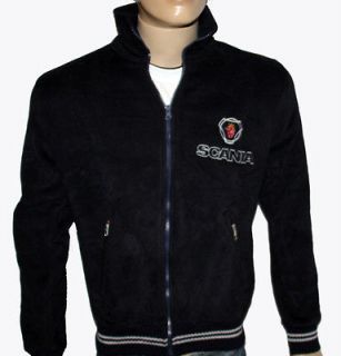 Scania fleece jacket   new model   logos are embroidered