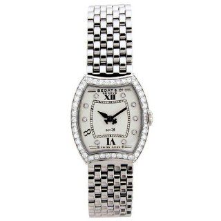 Bedat & Co. Womens 304.051.109 No.3 Diamond Steel Watch Watches 