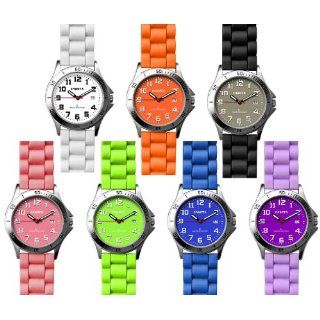 Dakota Watches Color Silicone EL Watch Purple Silicone/ Purple  