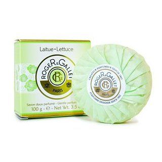 Roger & Gallet Gentle Nature Lettuce Soap   3.5 oz 