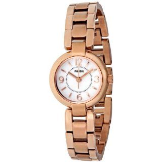 Fossil Womens ES2742 Evelyn White Dial Watch Watches 
