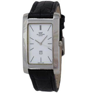 Glycine Mens 3808 11 LB9 Rettangolo Analog with Rectangle Dial Watch 