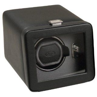   Module 2.5 Single Black Watch Winder with Cover Watches 