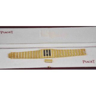 Mens Piaget Quartz Polo Watch 18k Gold Diamonds and Extra 
