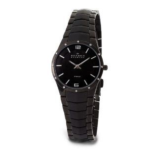 Skagen Womens 694STMXB Titanium Bracelet Watch Watches 
