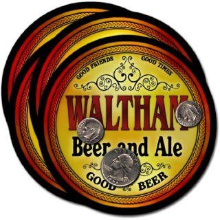 Waltham, ME Beer & Ale Coasters   4pk 