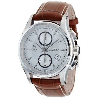 Hamilton Mens H32616553 Jazzmaster Auto Chrono Silver Dial Watch 