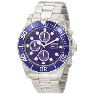 Invicta Mens 1769 Pro Diver Collection Chronograph Watch Watches 