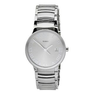 Rado Mens R30927113 Quartz Stainless Steel Silver Dial Watch Watches 