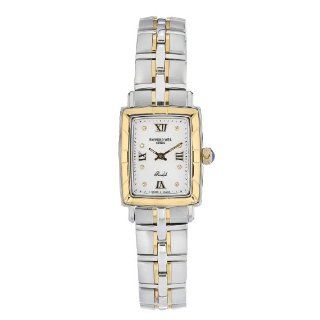 Raymond Weil Womens 9740 STG 00995 Parsifal Diamond Accented 18k Gold 
