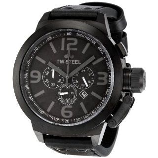 TW Steel Mens TW821 Canteen Black Dial Watch Watches 
