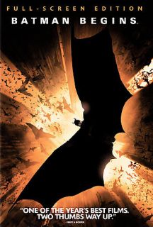 USED * Batman Begins (DVD, 2005, Full Frame) * #1 in Batman Series *