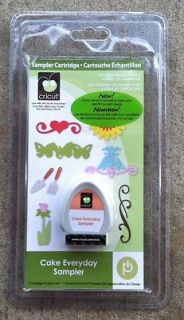 CAKE EVERYDAY SAMPLER Cartridge For Cricut Expression,Create,Personal 