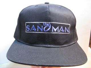 Vintage Rare New Hat   Neil Gaiman   The Sandman   1994 Black Ball Cap