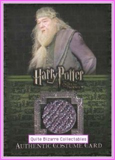 Albus Dumbledore Michael Gambon C12 Costume Card Harry Potter Order 