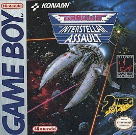 Gradius Interstellar Assault Nintendo Game Boy, 1991