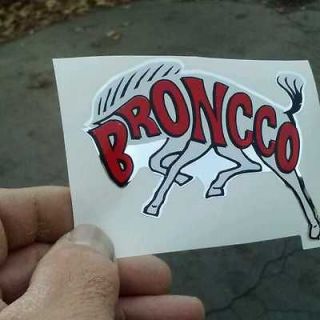 Minibike broncco chaingaurd decal