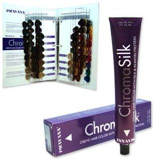 PRAVANA ChromaSilk Creme Hair Color with Silk & Keratin Protein, 7 