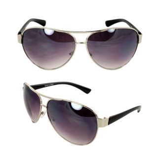   MLC Eyewear F762 SVRBKPB Pilot Fashion Aviator Sunglasses 