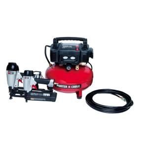 Porter Cable Compressor and 2 Tool Combo Kit PCFP12656 at The Home 