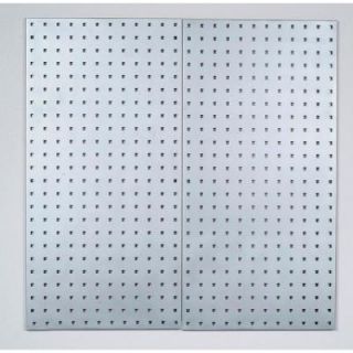 18 in. x 36 in. Stainless Steel Boards with 32 Piece Hook Assortment 