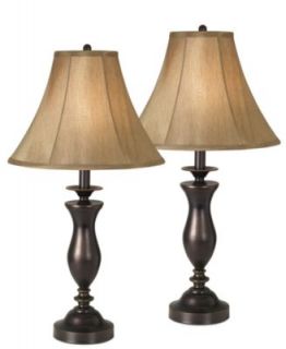 Kathy Ireland by Pacific Coast Table Lamps, New England Village Set of 