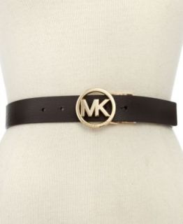 MICHAEL Michael Kors Belt, Logo Square Buckle