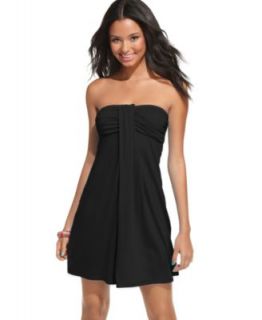 Kenneth Cole Reaction Swimsuit, Over The Shoulder Ruffled Tankini Top 
