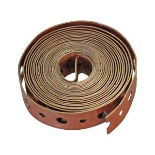 Ver AMERICAN VALVE 2 in dia. x 10 ft L Copper Plated Steel Tab Tape at 
