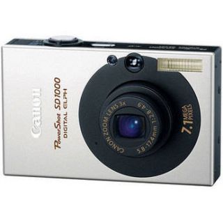 Canon PowerShot SD1000 Digital Elph Digital Camera 1861B001 B&H