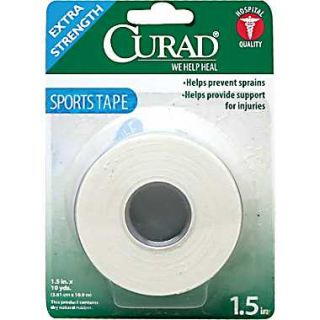 Curad® Sport Tapes, 10 yds L x 1 1/2 W, 4/Box, 24/Pack  