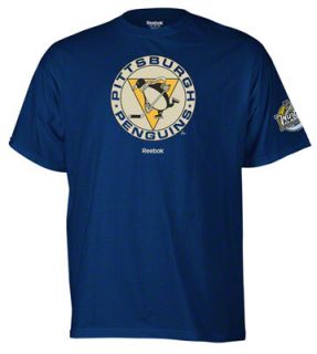 Pittsburgh Penguins Youth Navy 2011 Winter Classic Just Logos T Shirt 