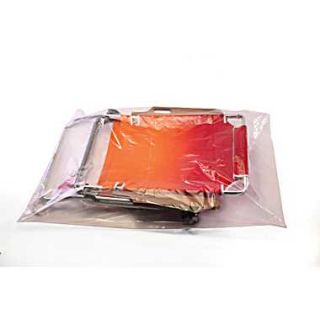 Staples Clear Layflat Poly Bags 1 mil, 20x24  