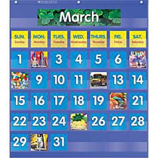 Scholastic Monthly Calendar Pocket Chart  