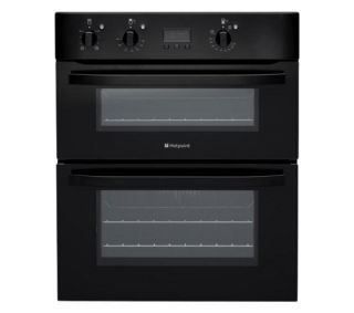 HOTPOINT UH53K Built in Electric Double Oven   Black  Pixmania UK