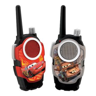 Disney Pixar Cars 2   2 Walkie Talkies   McQueen and Mater