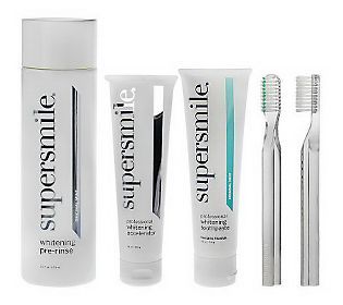Supersmile Large WhiteningSystem with Rinse & Toothbrushes — 