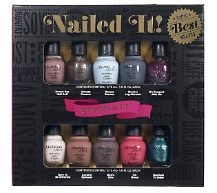 Sephora by OPI Nailed It Top Ten Minis Nail Color Collection —  