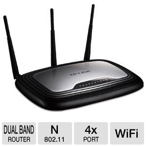 TP Link TL WR2543ND 450Mbps Dual Band Wireless N Gigabit Router   4x 