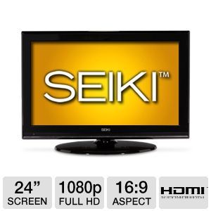 Seiki LC 24G82 24 LCD HDTV   1080p, 1920 x 1080, 169, HDMI, USB at 