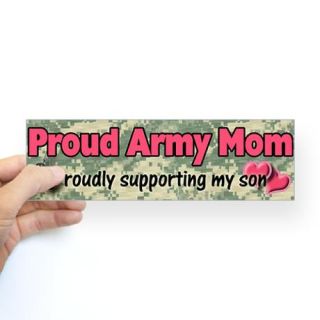 Supporting my Son Bumper Bumper Sticker by missinmys0ldier