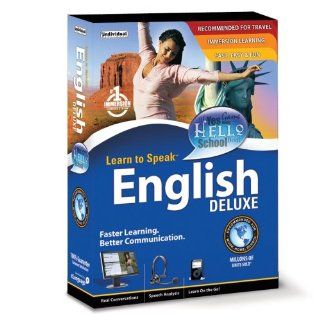 Learn To Speak English Deluxe 10  Software