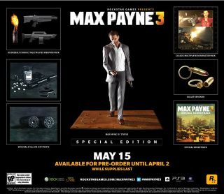 Max Payne 3 Limited Edition  Computer and Video Games